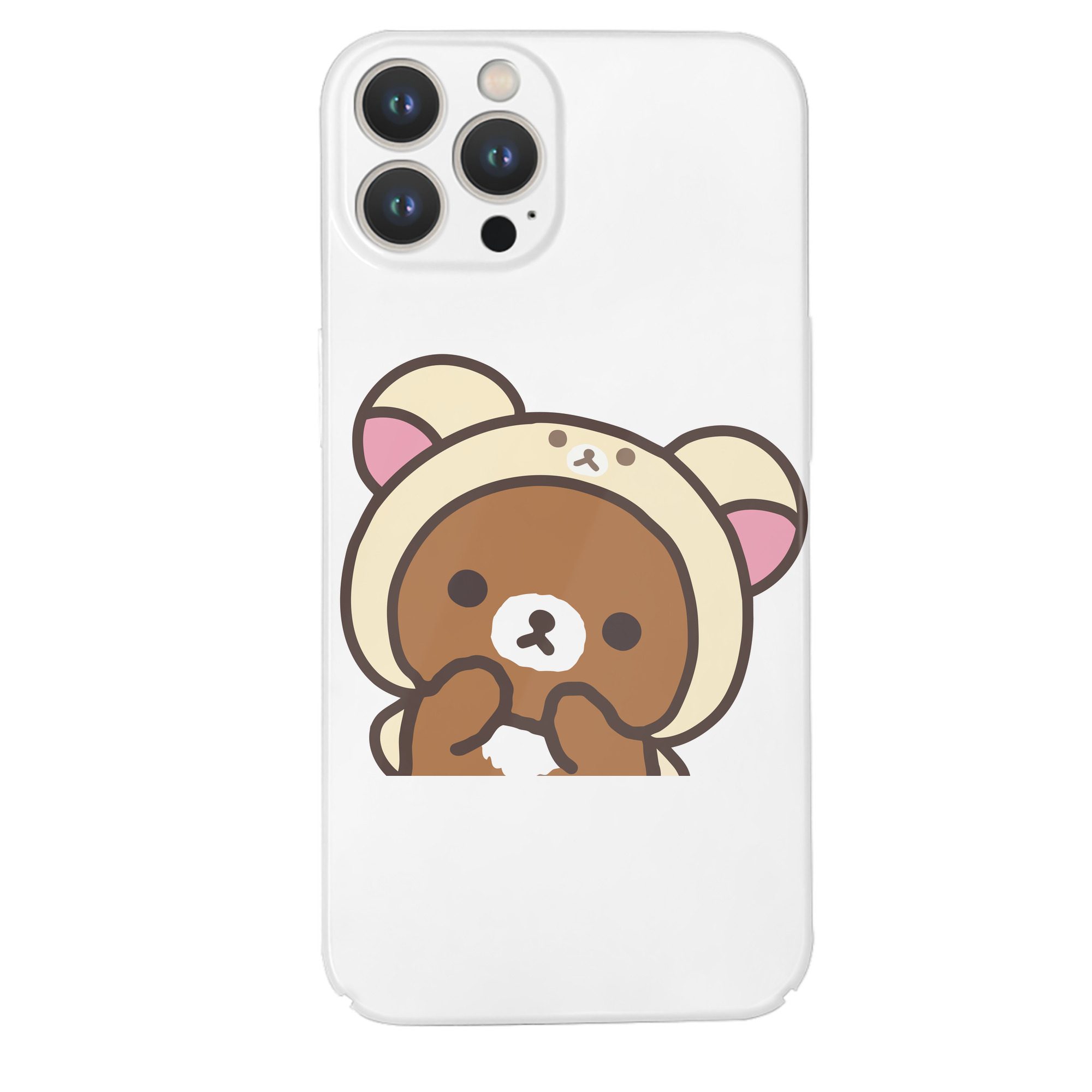 （画像用） リラックマ リラックマ キイロイトリ Rilakkuma Korilakkuma Kiiroitori 【iPhone 14シリーズ対応】ハードケース